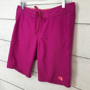 Women’s North Face purple / pink shorts size 10